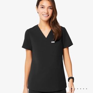 FIGS Catarina top XS, Zamora Joggers S black scrub